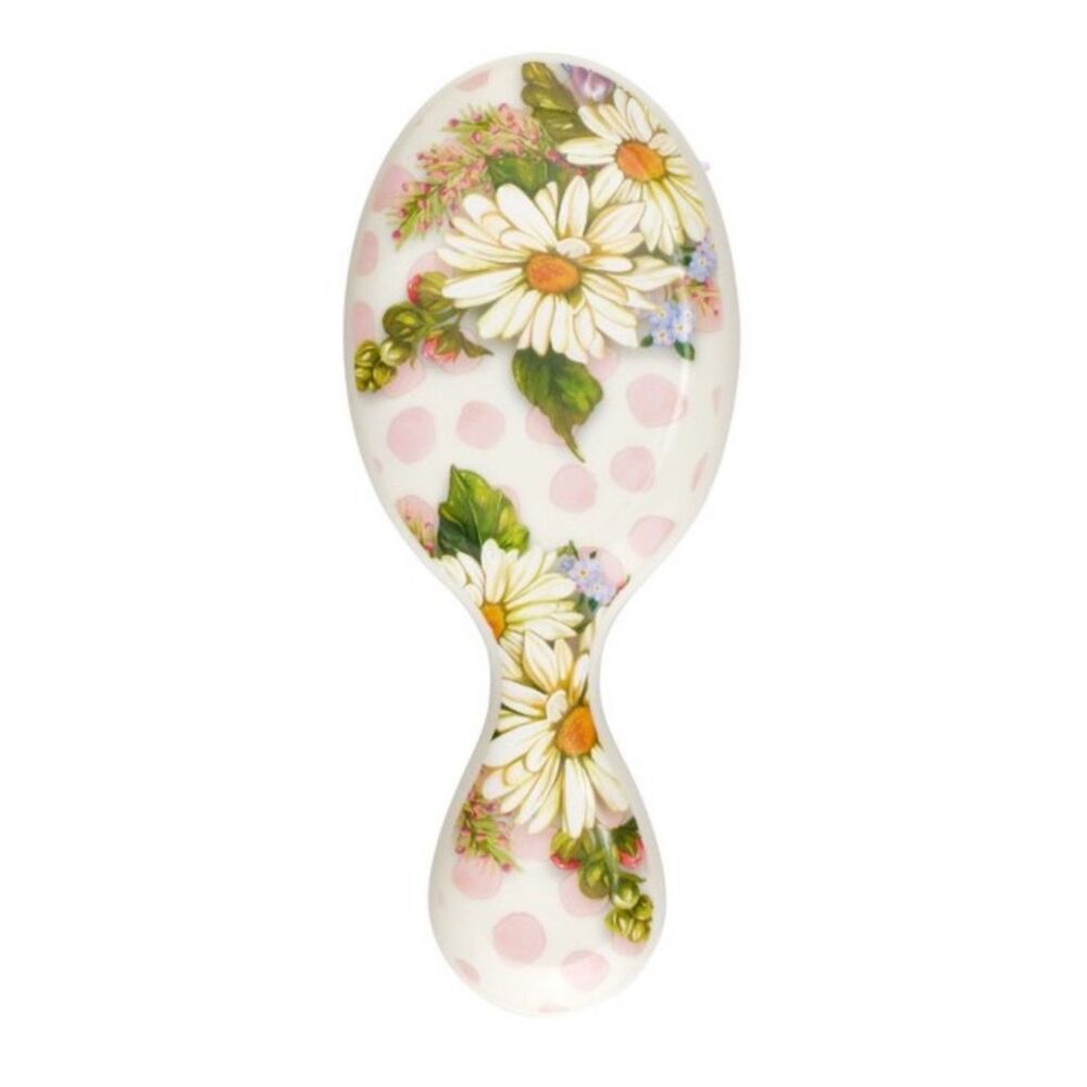 Wet brush x Mackenzie-Childs Mini Detangler White Pink Lavender Spotted Floral